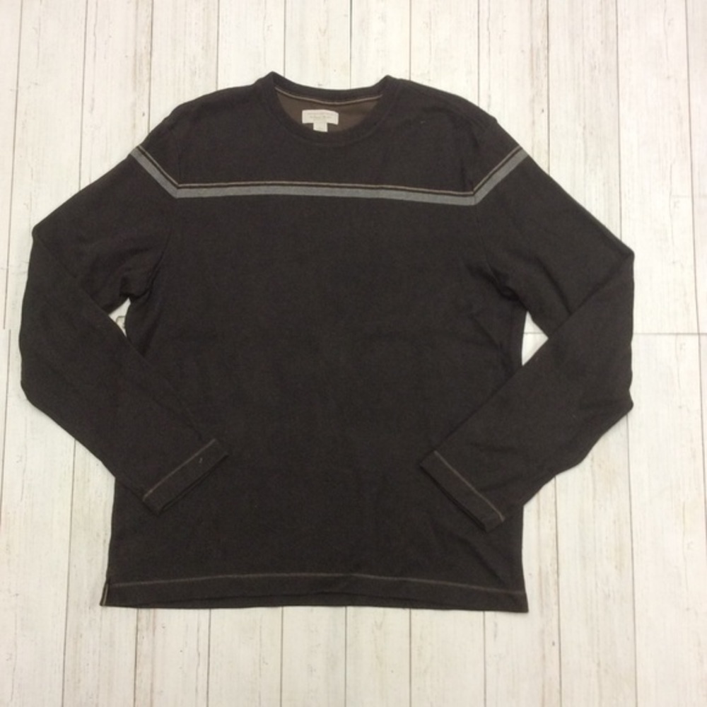 Banana Republic Men’s Brown Casual Classic Crewneck Long Sleeve Sweater - Picture 4 of 10